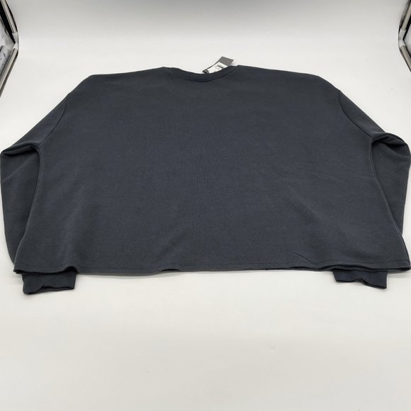 Pink Floyd The Dark Side of the Moon Gray Womens Size XL Crop Top Sweatshirt-NWT - Picture 4 of 4